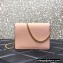 Valentino VLogo Signature Grainy Calfskin Mini Wallet with Chain Nude 2022