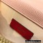 Valentino VLogo Signature Grainy Calfskin Mini Wallet with Chain Nude 2022