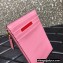 Valentino VLogo Signature Grainy Calfskin Small Pouch Bag Pink 2022