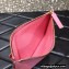 Valentino VLogo Signature Grainy Calfskin Small Pouch Bag Pink 2022
