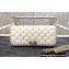 Valentino Rockstud Spike shoulder bag with chain in calfskin White 2022