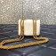 Valentino ONE STUD Nappa Micro Bag With Chain White 2022
