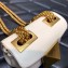 Valentino ONE STUD Nappa Micro Bag With Chain White 2022