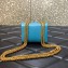 Valentino ONE STUD Nappa Micro Bag With Chain Blue 2022