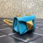 Valentino ONE STUD Nappa Micro Bag With Chain Blue 2022