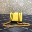 Valentino ONE STUD Nappa Micro Bag With Chain Yellow 2022
