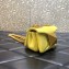 Valentino ONE STUD Nappa Micro Bag With Chain Yellow 2022