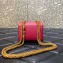 Valentino ONE STUD Nappa Micro Bag With Chain Fuchsia 2022