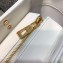 Valentino Medium ONE STUD Nappa Handbag White 2022