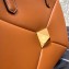 Valentino Medium ONE STUD Nappa Handbag Brown 2022