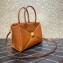 Valentino Medium ONE STUD Nappa Handbag Brown 2022