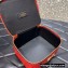 Valentino VLogo Signature Grainy Calfskin Beauty Case Red 2022