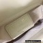 Lady Dior Micro Bag in White Cannage Calfskin 2022