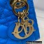 Lady Dior Micro Bag in Cannage Calfskin Blue 2022