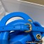 Lady Dior Micro Bag in Cannage Calfskin Blue 2022