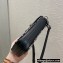 Dior Vertical Pouch Bag in Oblique Jacquard and Black Smooth Calfskin 2022