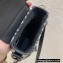 Dior Vertical Pouch Bag in Oblique Jacquard and Black Smooth Calfskin 2022