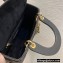 Lady Dior Small My ABCDior Bag in Cannage Lambskin with Tonal enamel Charms Black 2022