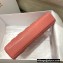 Dior Lady D-Joy Bag in Coral Pink Cannage Lambskin 2022