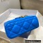 Dior Lady D-Joy Bag in Blue Cannage Lambskin 2022