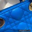 Dior Lady D-Joy Bag in Blue Cannage Lambskin 2022