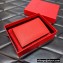 Valentino VLogo Signature Grainy Calfskin Bi-fold Wallet Red 2022