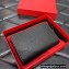 Valentino VLogo Signature Grainy Calfskin Zip Wallet Black 2022