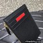 Valentino VLogo Signature Grainy Calfskin Small Pouch Bag Black 2022