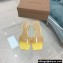 Gianvito Rossi Heel 5.5cm Plexi TPU PVC Cosmic Mules Yellow 2022