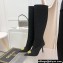 Fendi x Versace Heel 10.5cm Fendace FF Jacquard High Boots Black 2022