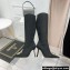 Fendi x Versace Heel 10.5cm Fendace FF Jacquard High Boots Black 2022