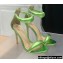 Gianvito Rossi Heel 10.5cm BIJOUX Sandals Metallic Grass Green 2022