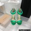 Gianvito Rossi Heel 10.5cm BIJOUX Sandals Metallic Green 2022