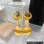 Gianvito Rossi Heel 10.5cm BIJOUX Sandals Yellow 2022