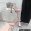 MACH & MACH Heel 13cm Platform 3cm Sydney Crystal Satin Sandals Pink 2022
