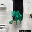 Aquazzura Heel 10cm Concerto Sandals Satin Green 2022
