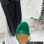 Aquazzura Heel 10cm Concerto Sandals Satin Green 2022