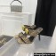 Fendi x Versace Heel 10.5cm Fendace FF Jacquard Brown Mules 2022