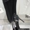 Balmain Heel 9.5cm Madison Crystal-embellished Satin Slingback Pumps Black 2022