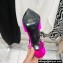 Balmain Heel 9.5cm Madison Crystal-embellished Satin Slingback Pumps Fuchsia 2022