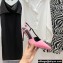 Balmain Heel 9.5cm Madison Crystal-embellished Satin Slingback Pumps Pink 2022