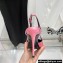 Balmain Heel 9.5cm Madison Crystal-embellished Satin Slingback Pumps Pink 2022