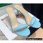 Gianvito Rossi Heel 7cm BIJOUX Mules Sky Blue 2022