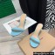 Gianvito Rossi Heel 7cm BIJOUX Mules Sky Blue 2022