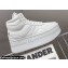 Celine Mid Block Sneakers With Wedge In Calfskin White 2022