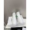 Celine Mid Block Sneakers With Wedge In Calfskin White/Green 2022