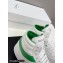 Celine Mid Block Sneakers With Wedge In Calfskin White/Green 2022