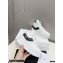 Celine Mid Block Sneakers With Wedge In Calfskin White/Black 2022