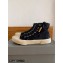 Balenciaga Paris High Top Sneakers in Destroyed cotton and rubber Black 2022
