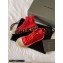 Balenciaga Paris High Top Sneakers in Destroyed cotton and rubber Red 2022